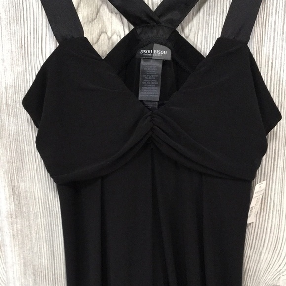 𝅺Vintage Y2K Michelle BohBot Bisou Bisou Little Black Dress Size 6 - Picture 2 of 9